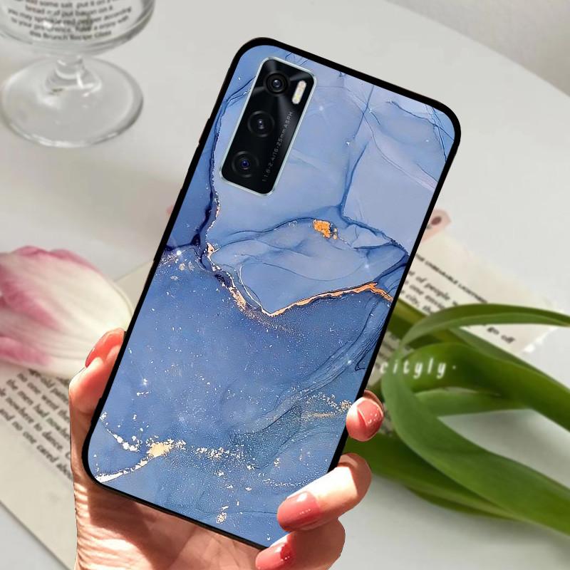 For Vivo V20 SE Case Animal Cartoon Soft Silicone Funda for Vivo V20 SE V2022 V2023 Phone Cover VivoV20SE Black Coque 6.44 inch
