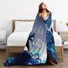 Hollow Knights  Super Warm Blanket  Girls Boys Plush Bedding Throws Print Couch Chair Flannel Bedspread Sofa Bed Cover