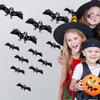 Halloween Decorative Stickers Bat Luminous Haunted House Ghost Festival Scene Props Horror Stickers Wall Stickers