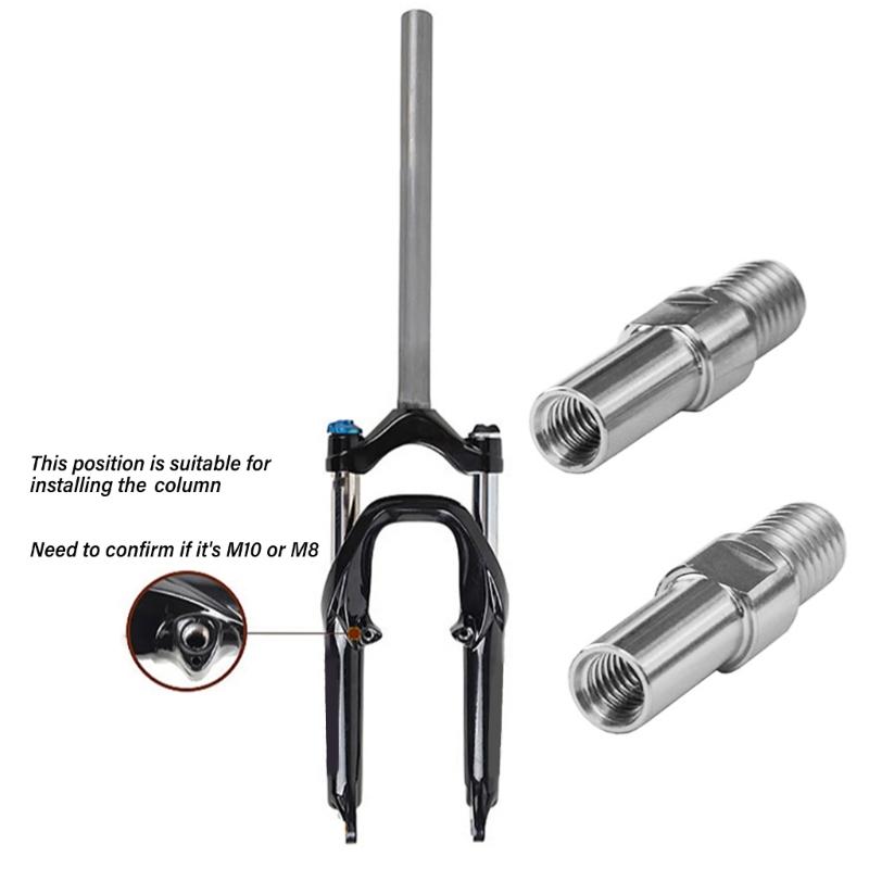 1/2pcs 8mm Mountain Bike Frame Front Fork V Brake Column Screws Bicycles Brake Pivots Frame Screw Bolts Enduring