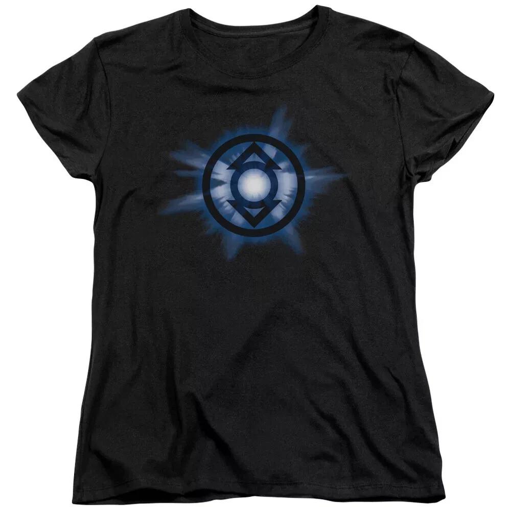 Green Lantern  Indigo Glow  Women s T-Shirt M