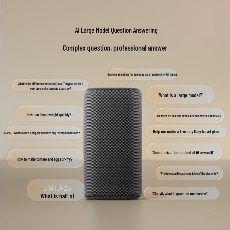 Xiaomi Smart Speaker Pro with AI Model