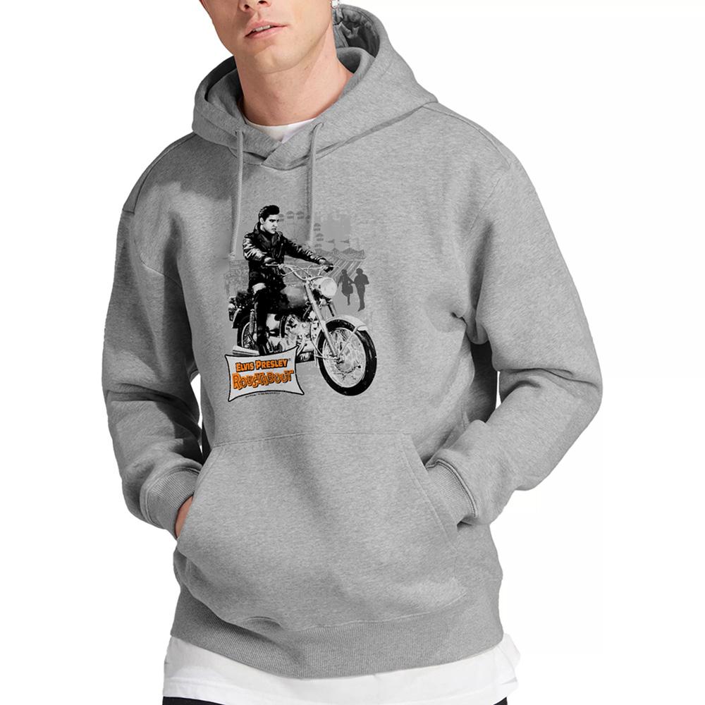 Elvis Presley Unisex Erwachsenen Roustabout Poster Hoodie