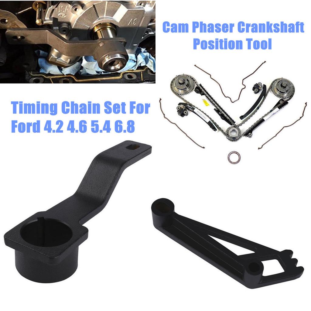 Crankshaft Positioning Tool Timing Chain Kit For Ford 4.2 4.6 5.4 6.8L