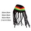 Novelty Dreadlocks Pet Hat Fun Woolen Costume for Dog Cats Great for Daily Wear Halloween Birthdays and Event Dressingup