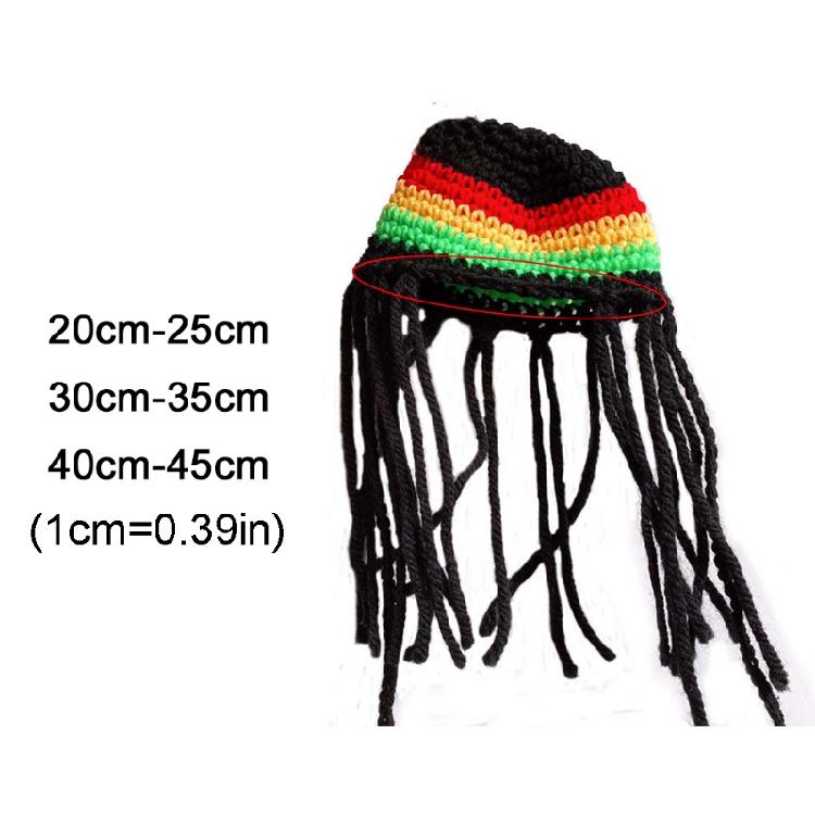 Novelty Dreadlocks Pet Hat Fun Woolen Costume for Dog Cats Great for Daily Wear Halloween Birthdays and Event Dressingup