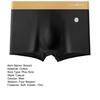 Dünne Boxershorts für Herren, nahtlos, weich, Kontrastfarbe, mittlere Taille, Baumwolle, U-konvex, gestreift, weich, Übergröße, elastisch, schnell trocknend, feuchtigkeitstransportierend, für Herren
