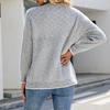 Casual Minimalist Cardigan Knit Outerwear For Women