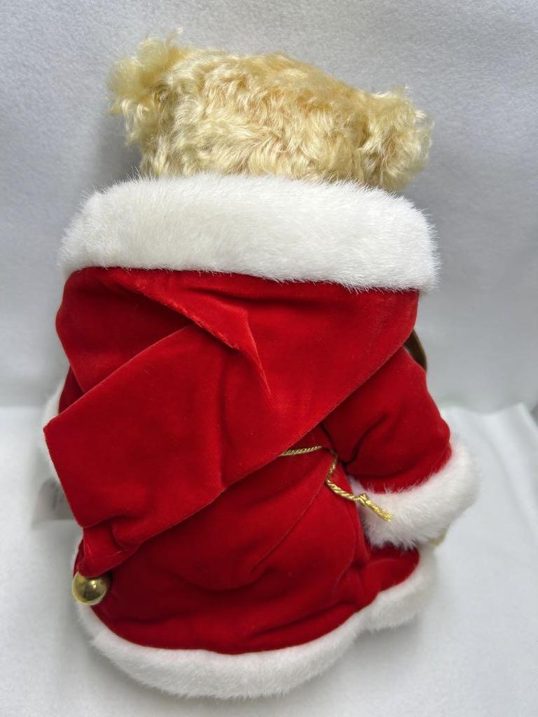 [USED] Steiff Santa Claus Teddy Bear