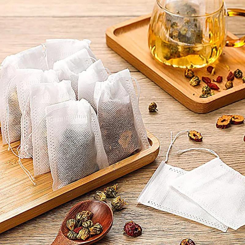 Tea Bag Disposable Tea Bag Corn Fiber Traditional Chinese Medicine Bag Non-woven Bag Fried Medicine Bag Food Grade Filter Bag