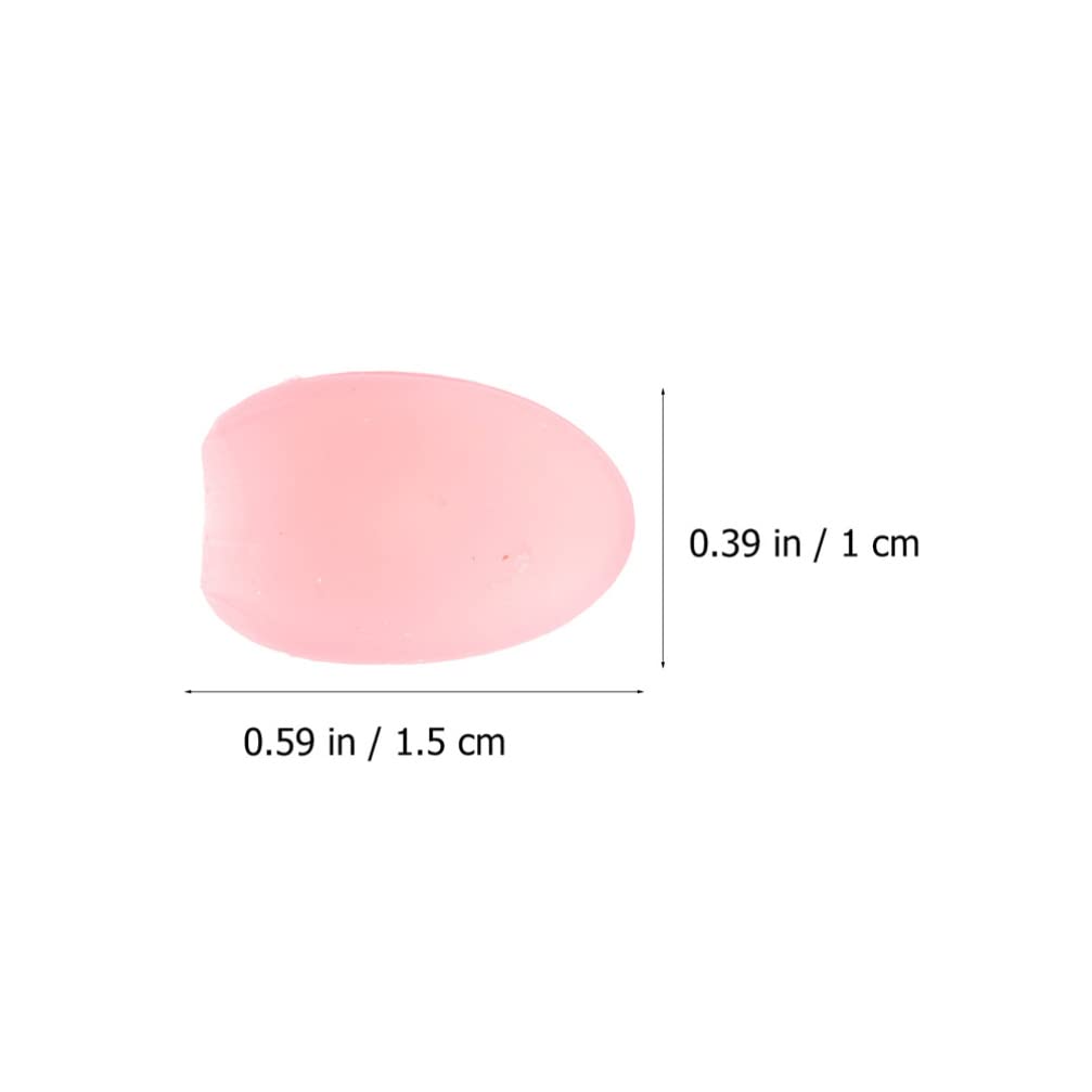 

Silicone Lip Brush Cover with Suction Cup Mini Makeup Brush Cover Reusable Brush Cap 8pcs Travel Cosmetic Facial Brush Storage Holder Pink