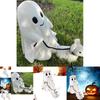 Resin Craft Ghost Dog Walking Decoration For Spooky Halloween Home And Yard Decor