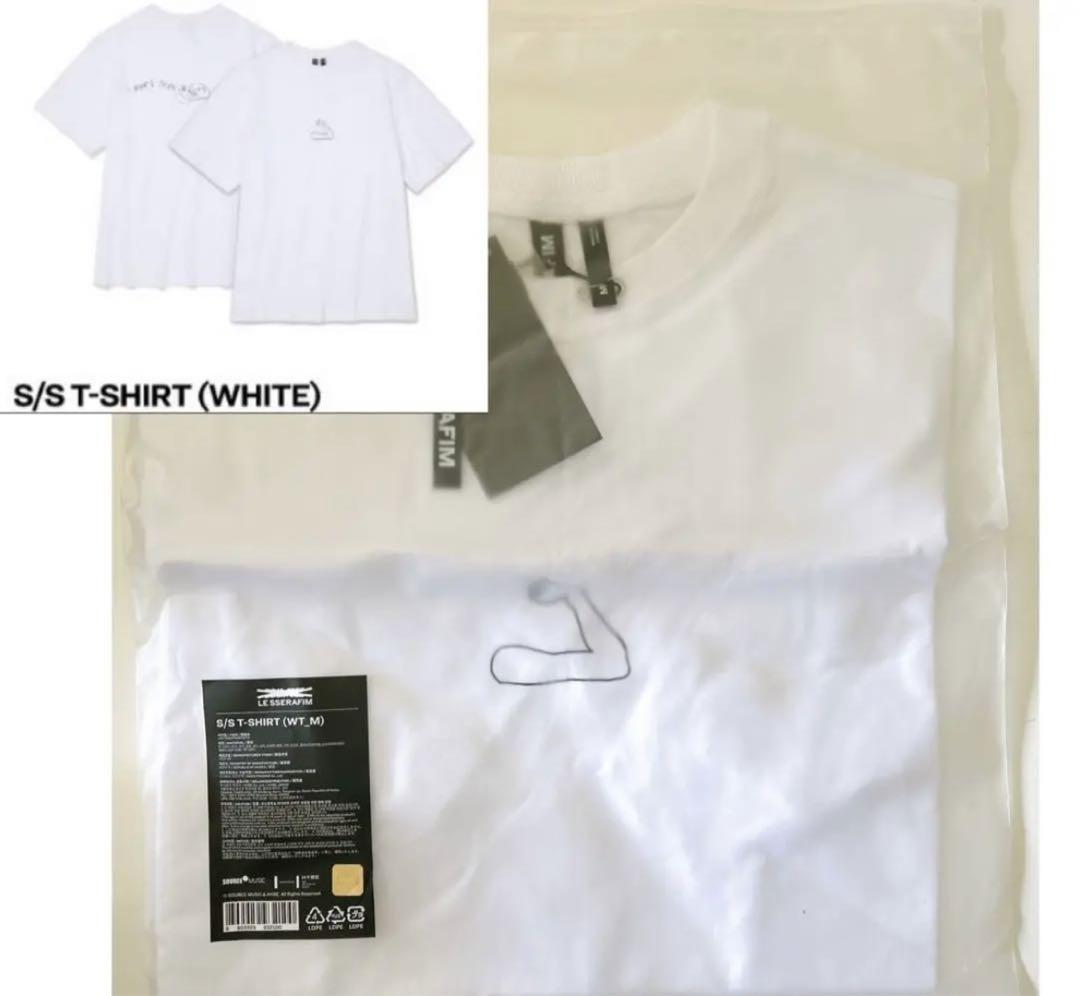 

[USED] Las1LE SSERAFIM S/S T-SHIRT (WHITE) M