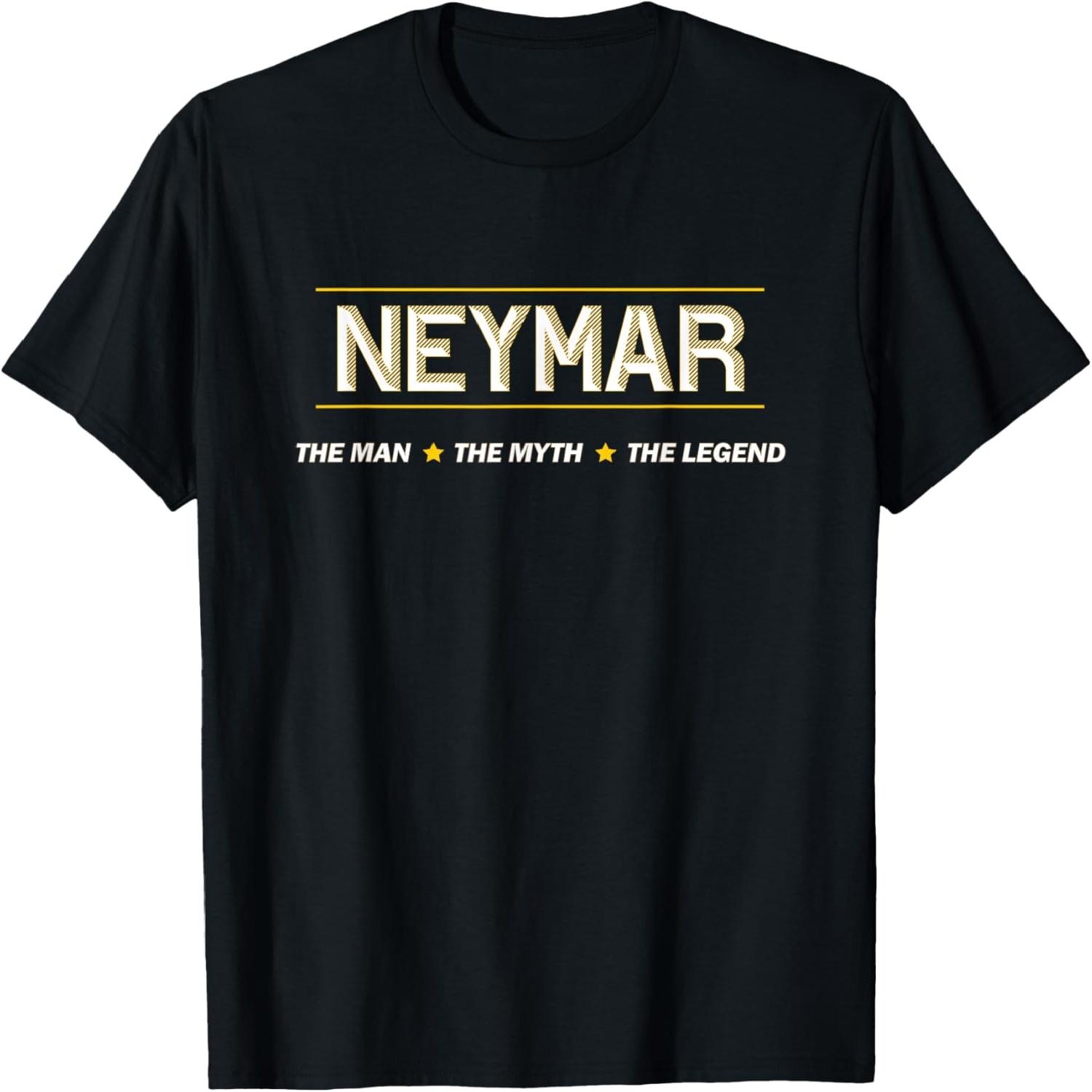 Neymar The Man The Myth The Legend _ Myth Legend Name - T-Shirt S
