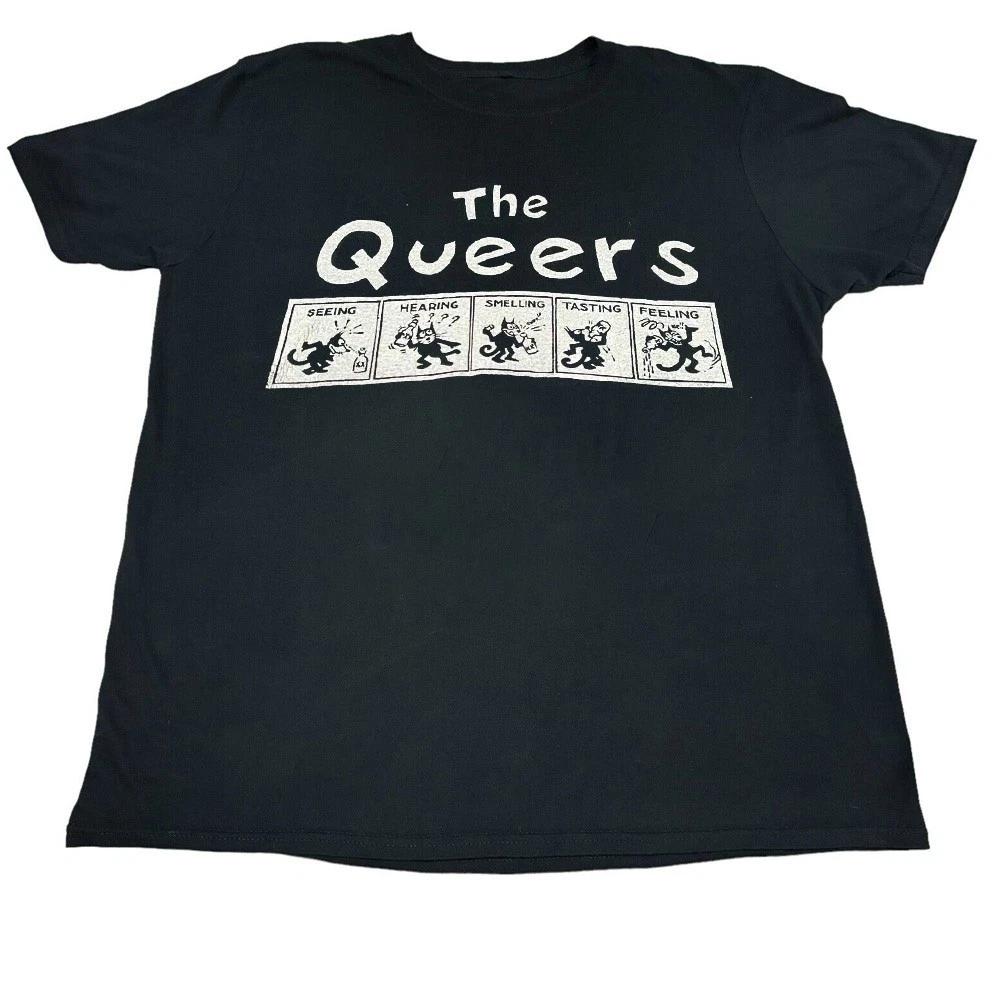 

New Vintage The Queers all stars 90s band Christmas Gift Unisex S-5XL Shirt OS89 3XL
