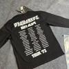 D2 American High Street Band Graphic T-Shirt Unisex Casual Basic Black Crewneck Short Sleeve