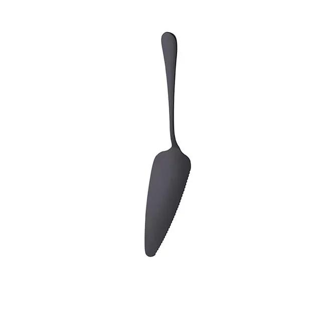 Serrated Edge Stainless Steel Cake Server Blade Cutter Pie Pizza Shovel Cake Spatula Baking Tool 1piece
