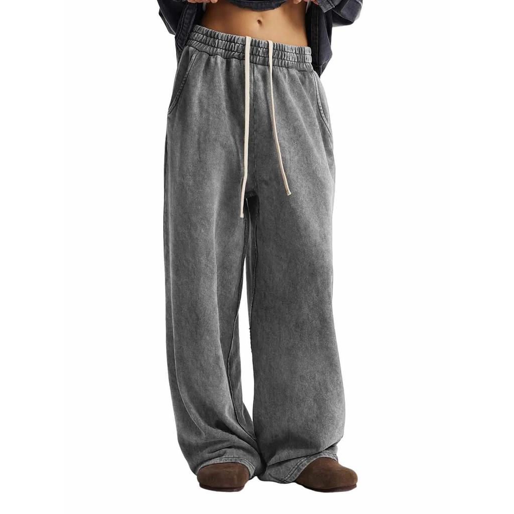 Women's Solid Color Casual Fashion Button Versatile Trousers