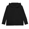 Girls' Oversized Hooded Sweatshirt Casual Long-Sleeve Drop-Shoulder Sweatshirt Top