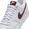 Nike Court Vision Low Next Nature Bianco Borgogna Crush DH2987-113 Taglia da Uomo