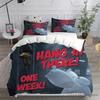 Big Hero 6 Baymax Bedding Set Kawaii Anime Duvet Cover With Pillow Shams Queen Full Twin Size Quilt Cover Home Decor