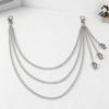 Trendy Cross-Border Multi-Layer Skull Pendant Waist Chain for Women