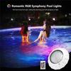 IP68 AC/DC 12V 38W Schwimmbadlicht RGB LED Wasserdicht Unterwasserlicht Teichlichter LED-Scheinwerfer für Pool