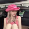 Belfry Embroidery Letter Fisherman Hat Fashion Outdoor Bucket Hat Sun Protection