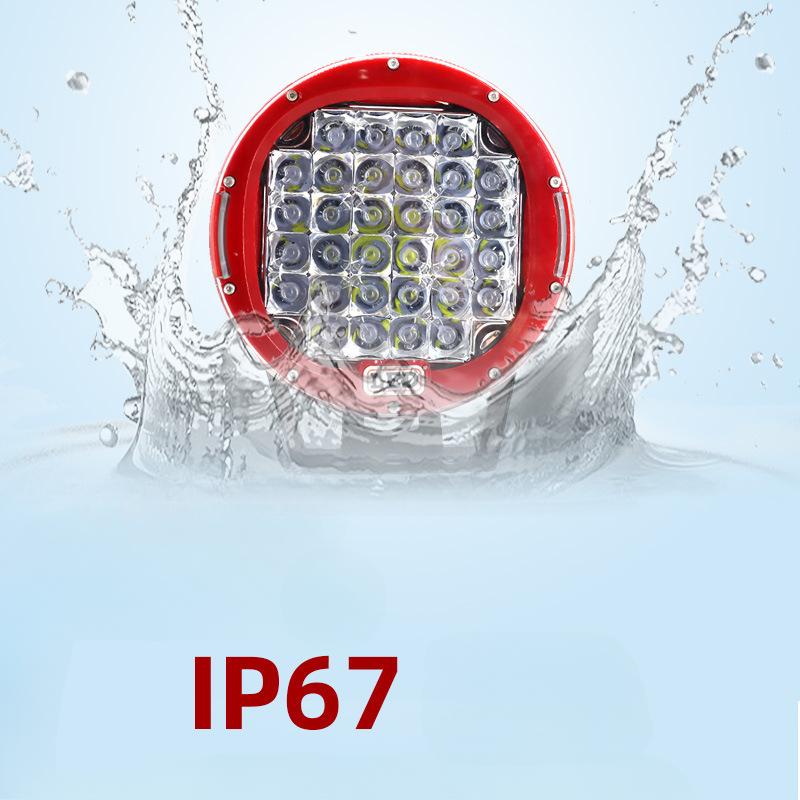 96W Off-Road Vehicle Spotlights, High-Power Led Car Work Lights, Maintenance Lights, Wrangler Roof Lights, Truck Lights