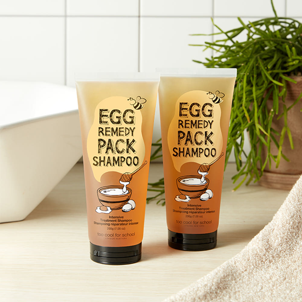 Too cool for school Ei-Heilmittelpackung Shampoo 200g