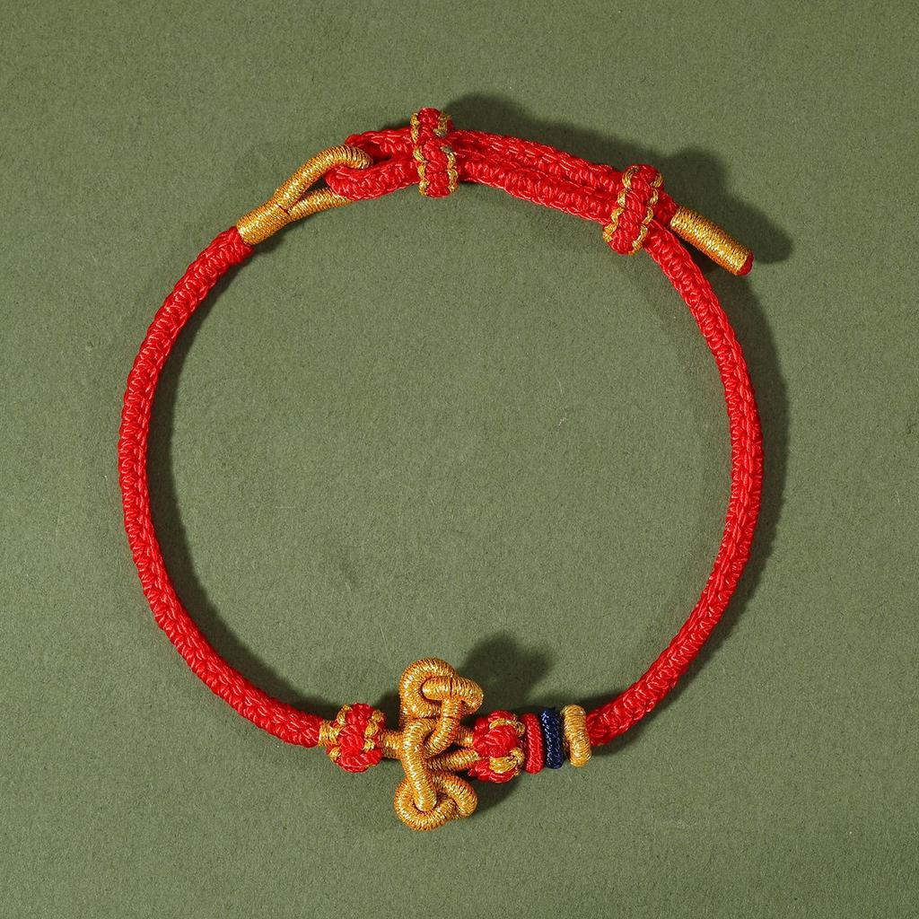 Wenchang Knot Bracelet: Handmade Luck Bracelet for Students - Pass Every Exam