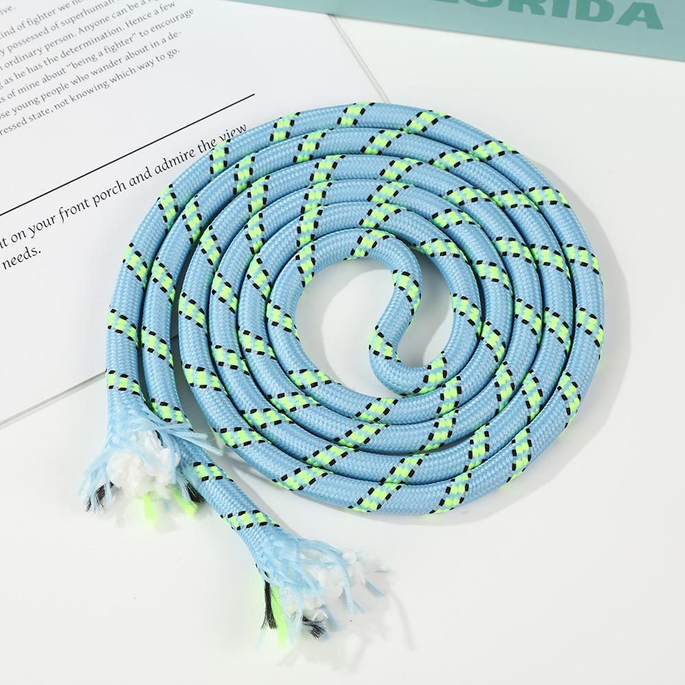 7mm mehrfarbiges geflochtenes Polyesterseil - Auffällig, verschleißfest, vielseitiges Rundseil für DIY