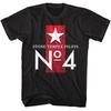 Stone Temple Pilots No 4 Red Stripe Men's T-Shirt Rock Band Album Concert Tour M - Men's Summer Cotton Graphic Tee