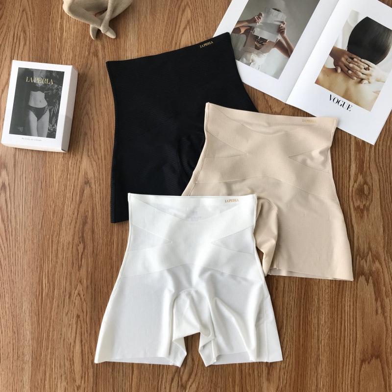 Seamless High-Waisted Tummy Control Butt-Lifting Shaping Pants for Women XL (126-150 Jin)