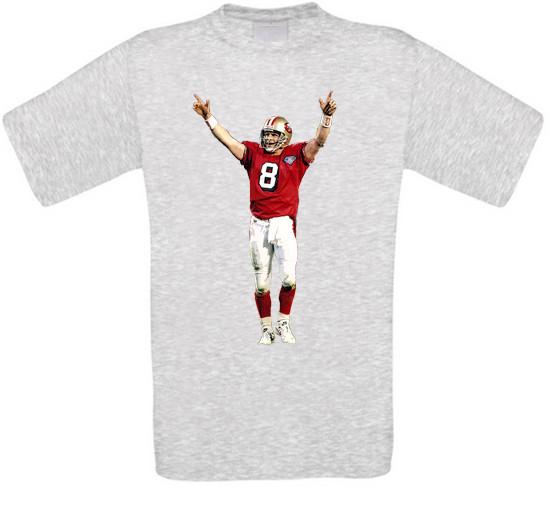 Steve Young San Francisco Football T-Shirt All Sizes XXXXL