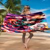Powerful Demon Anime Beach Towel Microfiber Beach Towel, Lightweight and Quick-Dry, for Summer Travel, Swimming Pool Fan Birthday Gift