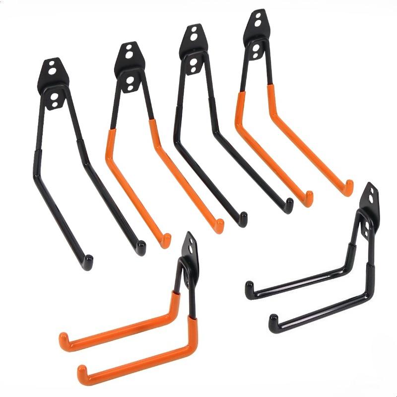 Heavy-Duty Metal Hooks High-Strength Storage Hooks for Bikes Garage Garden Tools