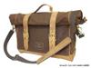 LONGRIDE Heritage Saddle Bag LOX Roll Top Brown LOX133WBRO (9.5L)