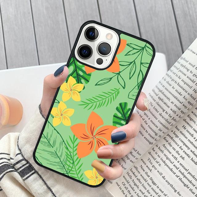 Tropical leaves Phone Case For iPhone 17 Air 16 pro max 15 14 plus 12 13 Soft Bumper Shell Cover coque