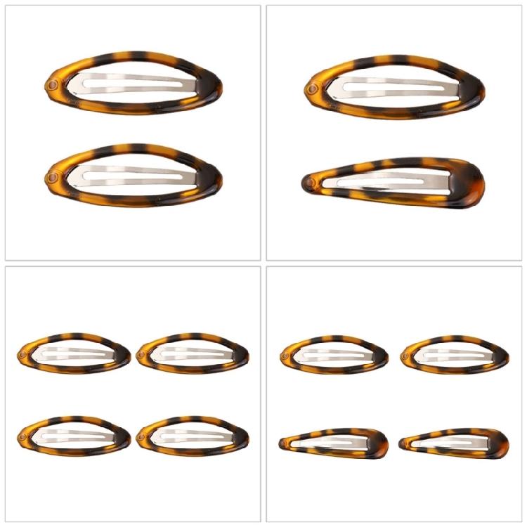 Federleichte metallische Tier Muster ovale Haarornamente Haarspangen Traditioneller koreanischer Stil Haarschmuck für Damen Mädchen