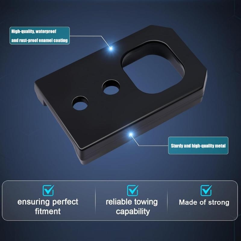 2pcs Rustproof Towing Hooks For 2024-2026 Steel Material Easy Installation Secure Hauling Solution