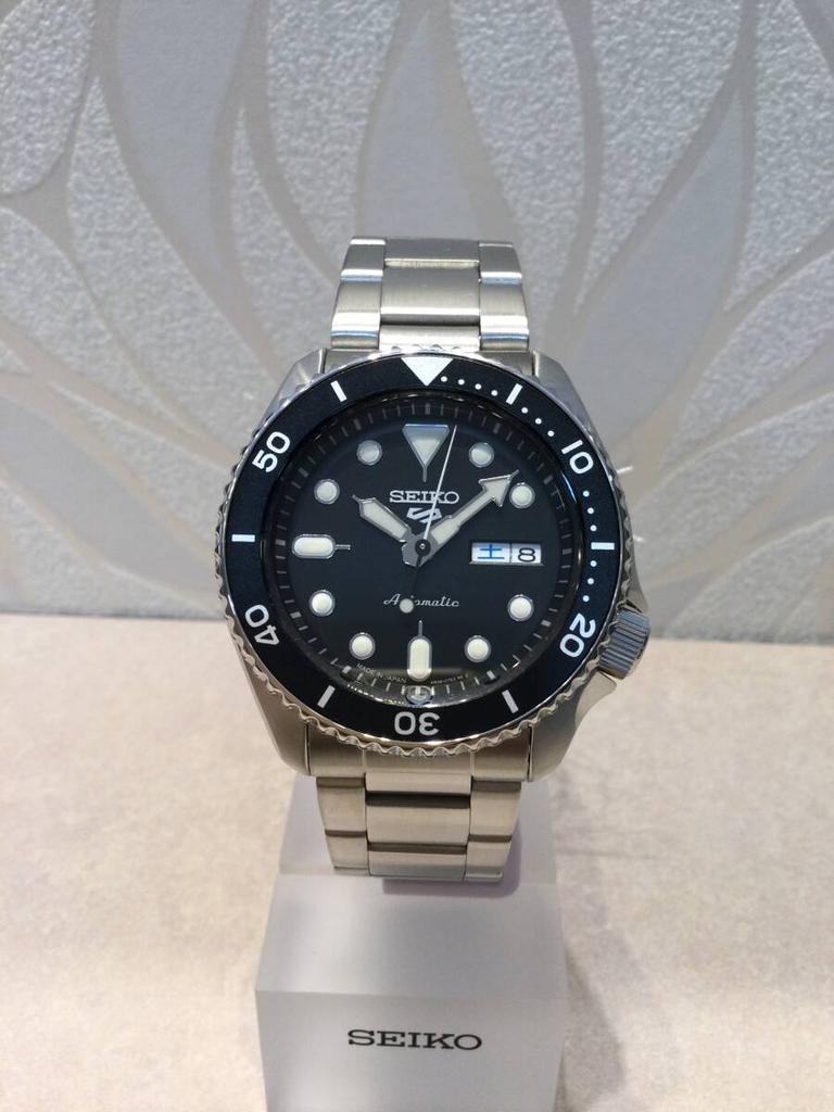 SEIKO 5 Warranty SBSA005 Automatic Watch Black 3-Year