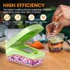 Chopper Vegetable Cutter Multifunctional Carrot Chopper With Container Kitchen Gadgets Vegetable Slicer Food Cutter For Onion