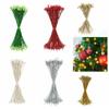 100Pcs/set Handmade Christmas Hanger String Ornaments Clothing Tag Rope  Handbag Lanyards