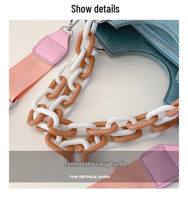 2024 Trendy Y2K Japanese Spicy Girl Denim Shoulder Crossbody Bag