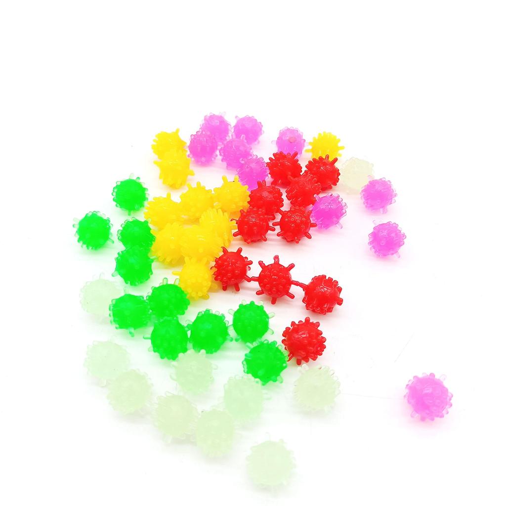 DUODUOYU 10PCS Floating Ball Boilies 0.6g/15mm Corn Flavoured Soft Lure Grass Carp Bait Silicone Plastic Artificial Fishing lure