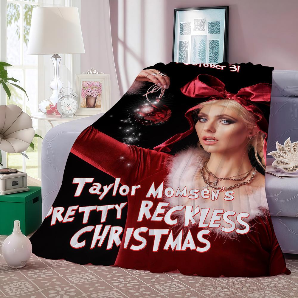 Amerikanische Sängerin Taylor Momsen Decke Für Sofa Büro Bett Flugzeug Reise Schlafen Lesen Entspannen Camping Weich Und Warm