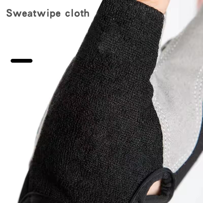 Guanti da Ciclismo Antiscivolo Ammortizzanti Traspiranti Mezza Dita Guanti da Bici Mtb Guanti Sportivi Manopole Guanti da Ciclismo Bicicletta