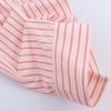 2025 Spring European & American Style Striped Single-Breasted Loose Shirt