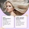 Hoegoa Deep Nourishing Purple Hair Mask - Moisturizing, Smooth, Easy To Comb, Anti-Frizz, Silky Hair Mask